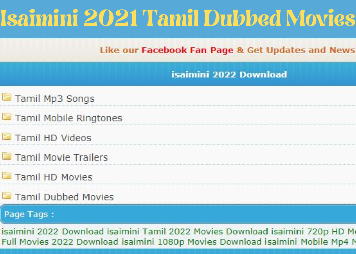 Isaimini 2021 Tamil Dubbed Movies